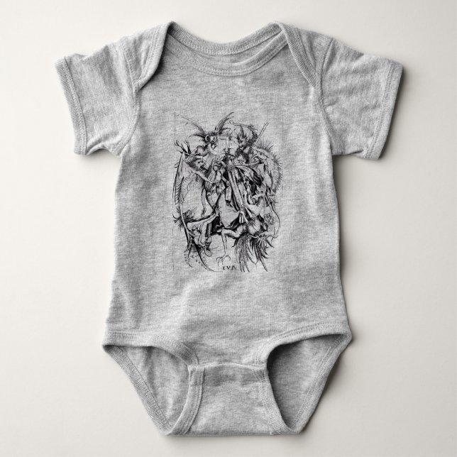 Temptationen von St. Anthony Baby Strampler (Vorderseite)