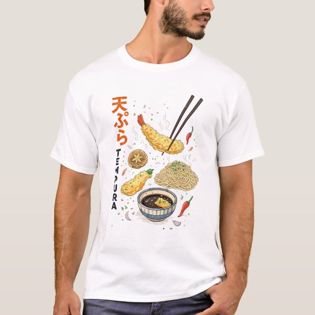 Tempura-Festmahl T-Shirt (Vorderseite)