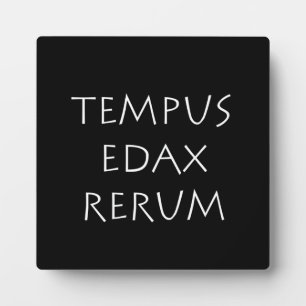 Tempus edax rerum fotoplatte
