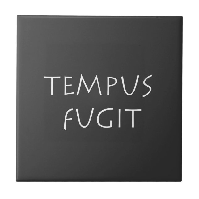 Tempus fugit fliese (Vorderseite)