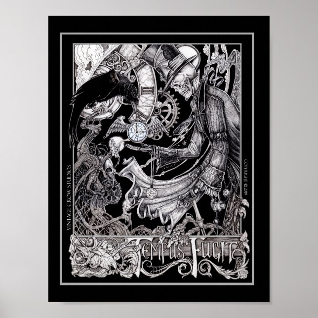 Tempus Fugit Poster (Vorne)