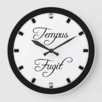 Tempus Fugit Time Flies Gothic