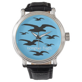 Tempus Fugit Watch (blau) Armbanduhr