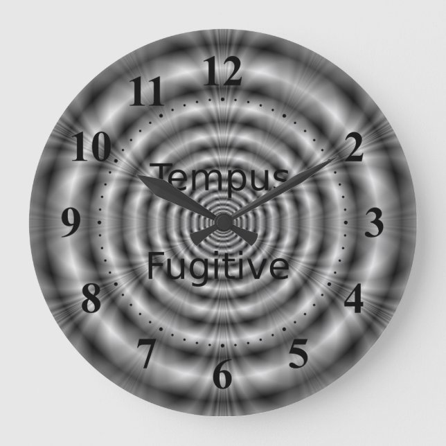 Tempus Fugitive Uhr (Vorderseite)
