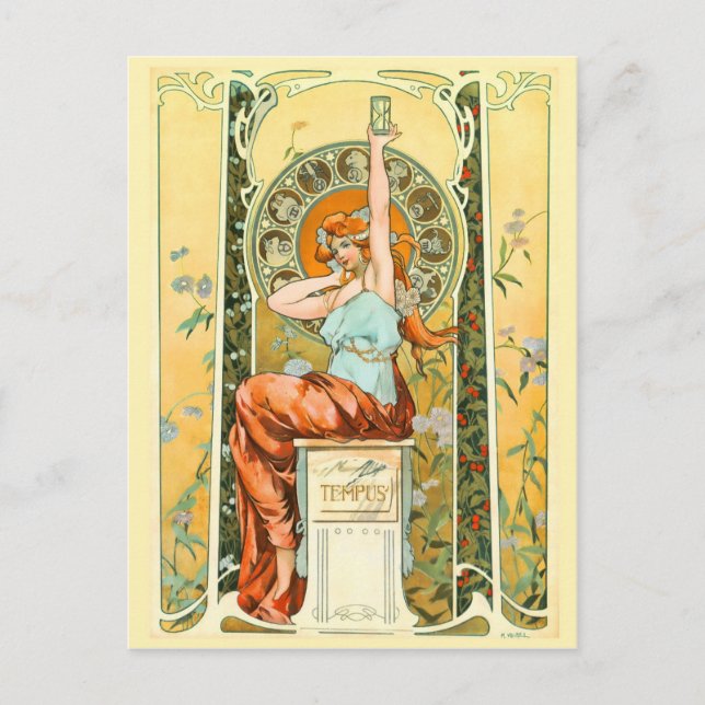 Tempus Postkarte (Vorderseite)