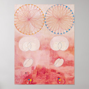 Ten Largest, No. 9, Wisdom Hilma af Klint Poster