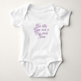Ten Little Toes Baby Bodysuit Strampler