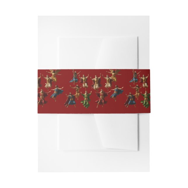 Ten Lords Leaping The Ten Commandments Vector  Einladungsbanderole (Vorderseite Beispiel)
