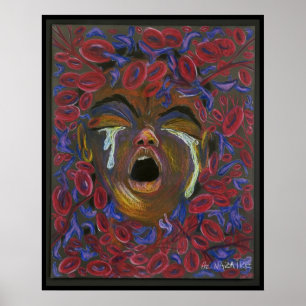 Ten Redefined - Sickle Cell Pain Awareness Print Poster