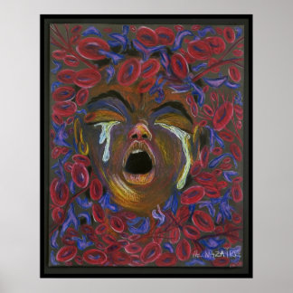 Ten Redefined - Sickle Cell Pain Awareness Print Poster