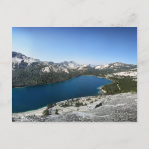 Tenaya Lake from Polly Dome - Yosemite Postkarte