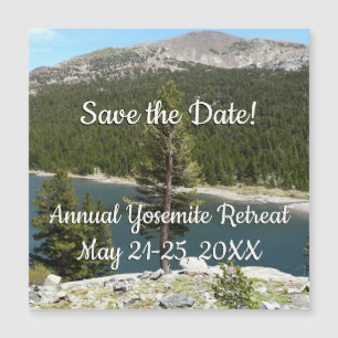 Tenaya Lake on Yosemite National Park Magnetkarte