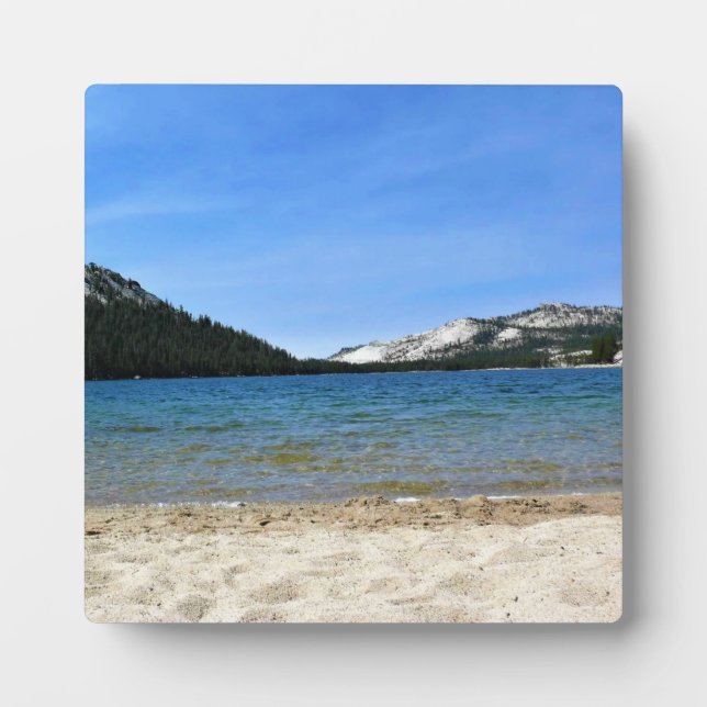 Tenaya Lake, Yosemite, CA Fotoplatte (Vorderseite)