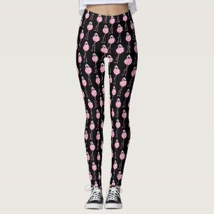 Tender Flamingo Serie Design 3 Leggings