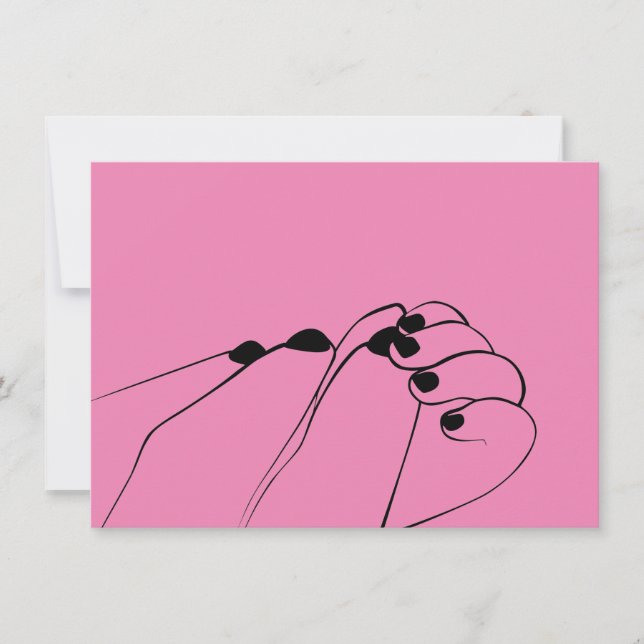 Tender Monochrome Mum Baby Hands (Vorderseite)