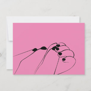 Tender Monochrome Mum Baby Hands