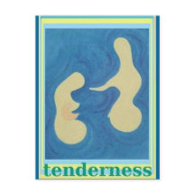 Tendering Abstrakt Art Postkarte