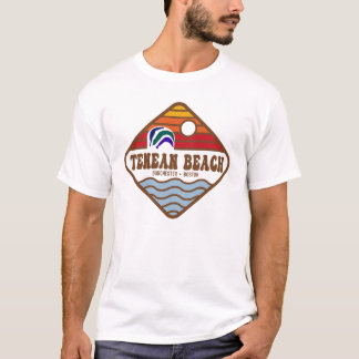 Tenean Beach Retro Diamond für helle Farben T-Shirt