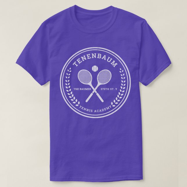 Tenenbaum Tennis Academy modern Vintag T-Shirt (Design vorne)