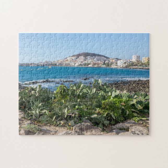 Tenerife Los Cristianos View Puzzle (Horizontal)