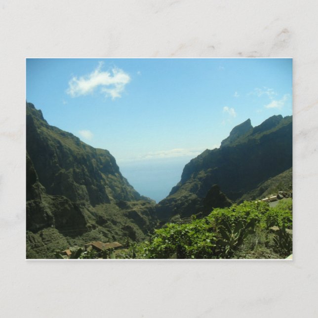 Tenerife Mount Teide Postkarte (Vorderseite)