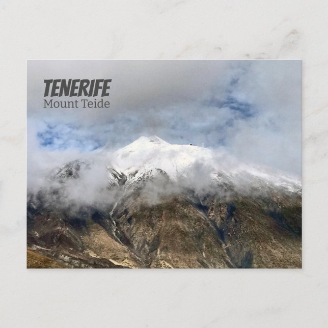 Tenerife Mount Teide Postkarte! Postkarte (Vorderseite)