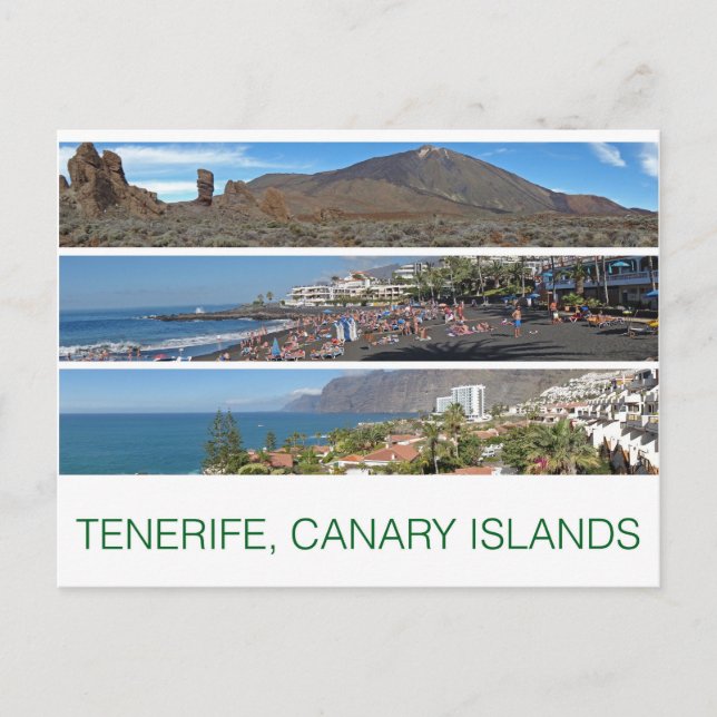 Tenerife Postkarte (Vorderseite)