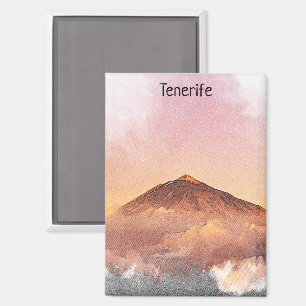Tenerife Teide Mountain Kanarische Inseln Magnet