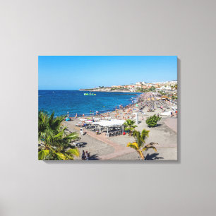 Tenerife Torviscas Beach View Leinwand