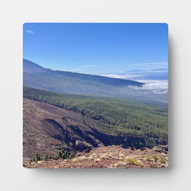 Tenerife view fotoplatte (Vorderseite)