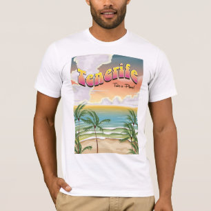Teneriffa Beach Holiday Poster T-Shirt
