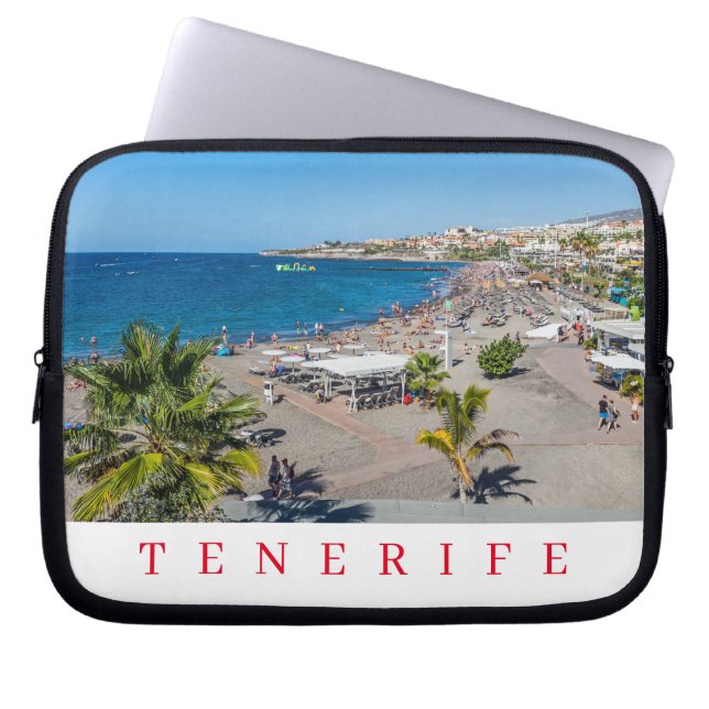 Teneriffa Beach View Notebook Laptopschutzhülle (Vorderseite)