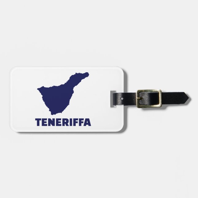 Teneriffa Gepäckanhänger (Vorderseite horizontal)