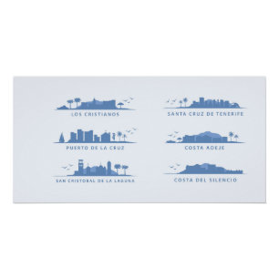 Teneriffa horizontal poster