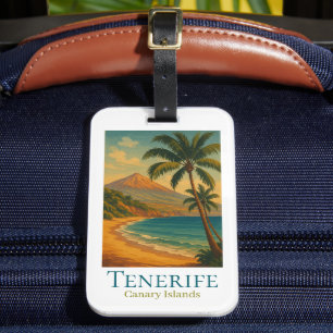 Teneriffa Kanarische Inseln Berg Teide Spanische I Gepäckanhänger