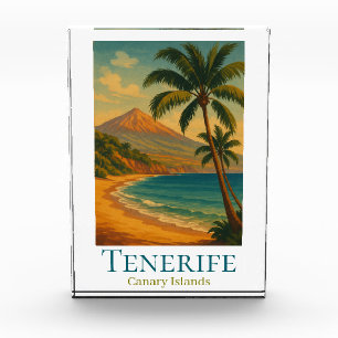 Teneriffa Kanarische Inseln Mount Teide Spanische  Fotoblock