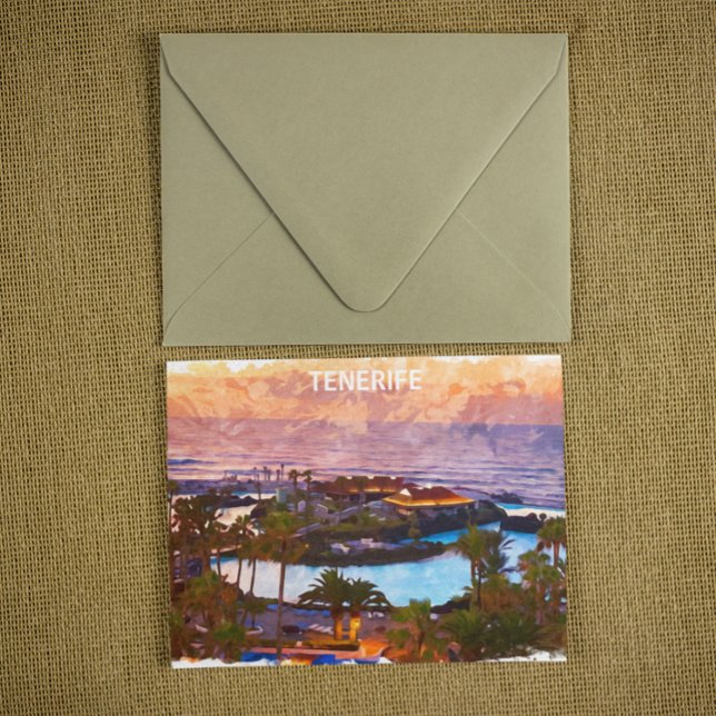 Teneriffa Kanarische Inseln Postkarte (tenerife canary islands postcard)
