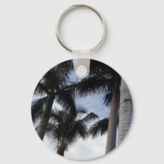 Teneriffa Palm Tree Tastenring Schlüsselanhänger