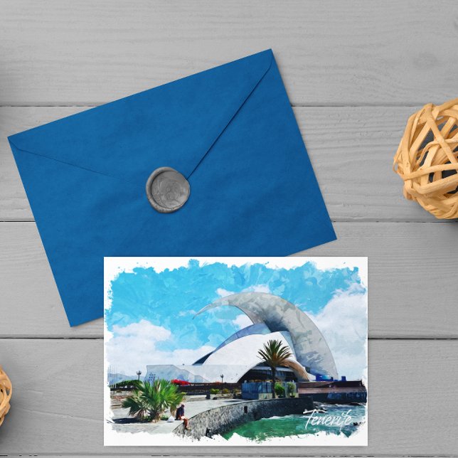 Teneriffa Spanien Kanarische Inseln Postkarte (tenerife canarias postcard)