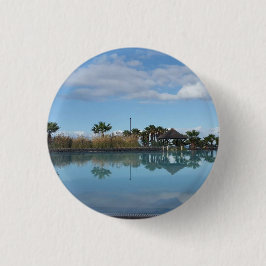 Teneriffapoolside-Ansicht-Knopf-Abzeichen Button