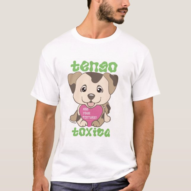 Tengo Toxica Green Dingus Puppy T-Shirt (Vorderseite)