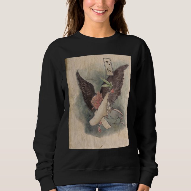 Tengu Japanisch Yo Kai Series Sweatshirt (Vorderseite)