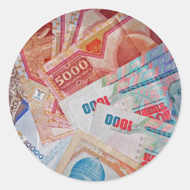 Tengy Runder Aufkleber (Vorderseite)