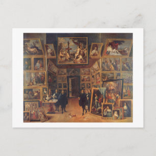 Teniers the Younger - Erzherzog Leopold Wilhelm Postkarte