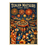 Tenjin Matsuri Festival in Osaka, Japan Reise