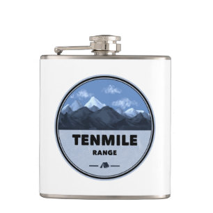 Tenmile Range Colorado Camping Flachmann