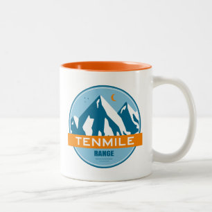 Tenmile Range Colorado Zweifarbige Tasse