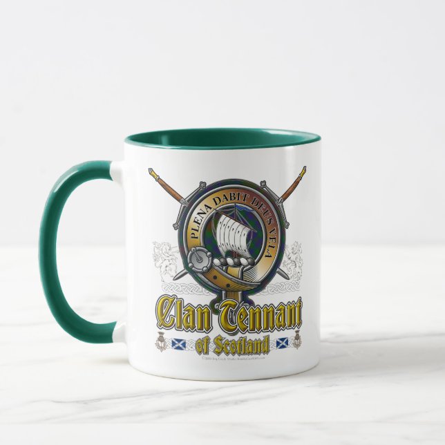 Tennant Clan Abzeichen Tasse (Links)