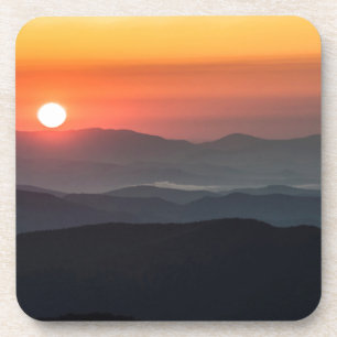 Tennant Mt, Gebiet Graveyard Fields, Sonnenaufgang Getränkeuntersetzer