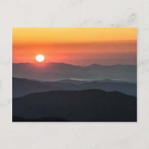 Tennant Mt, Gebiet Graveyard Fields, Sonnenaufgang Postkarte
